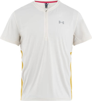 Тениска Under Armour Under Armour Trail Run Zip Short Sleeve T-Shirt Бяло | 1389808-279, 0