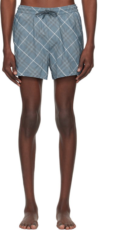 Бански Burberry Burberry Check Swim Shorts Синьо | 8110726, 0
