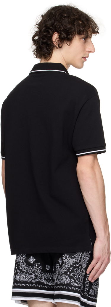 Поло тениска AMIRI AMIRI Polo With Tipping Черно | AMJYPO1018, 2
