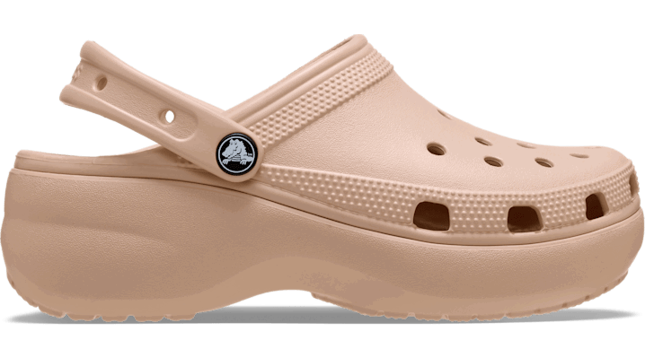 Кецове и обувки Crocs Classic Platform Clogs Бежово | 206750-7AF, 0