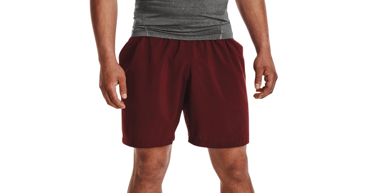 Къси панталони Under Armour Woven Training Shorts Бургунди | 1370388-690, 1