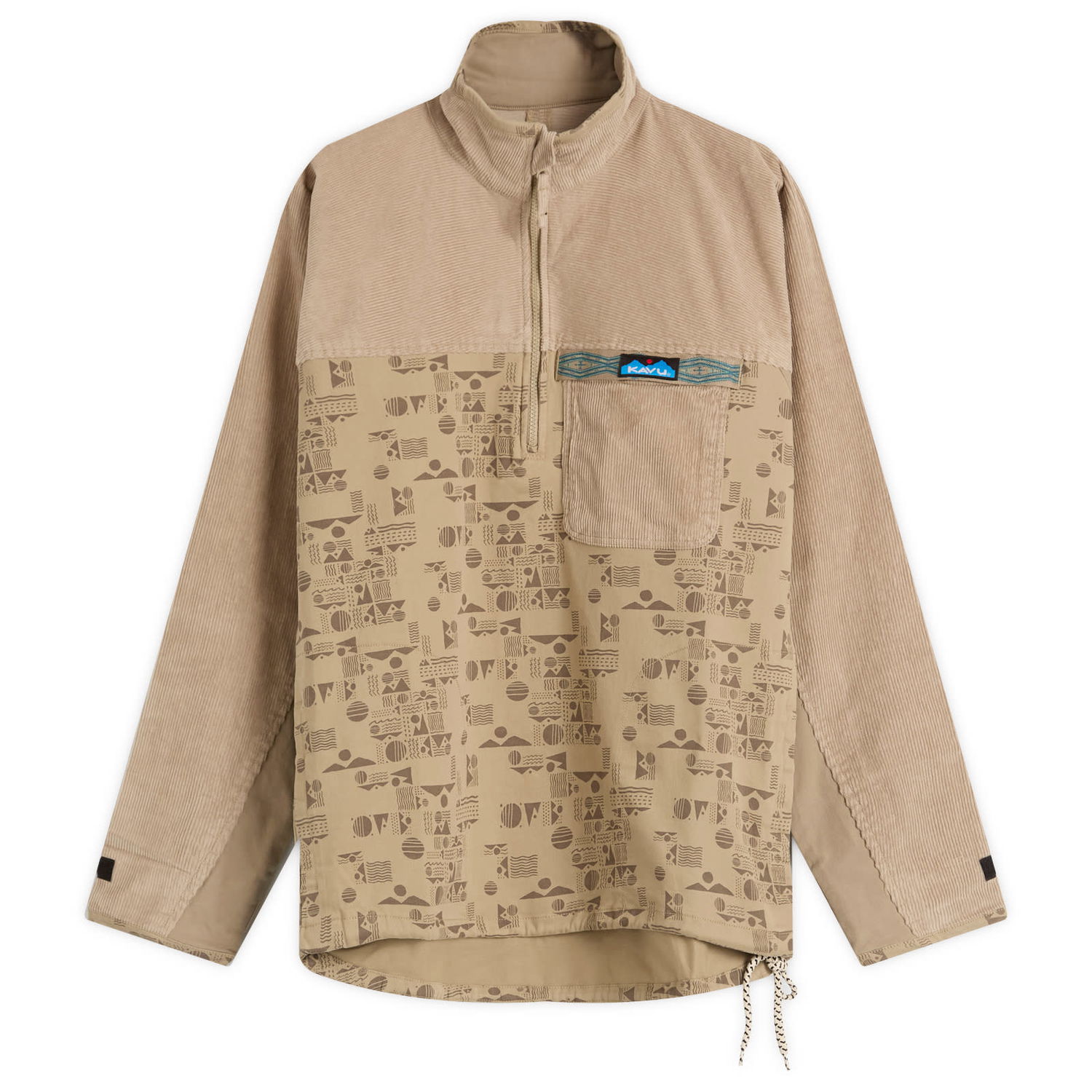 Суитчър KAVU Throwshirt Flex Pullover Summit, Large Бежово | 5248-2572, 1