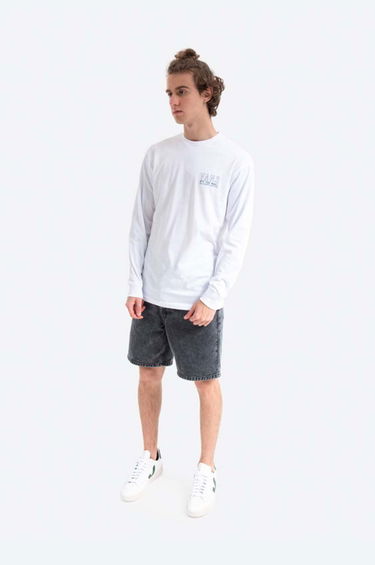 Тениска Vans T-Shirt Long Sleeve Print Бяло | VN0A54DFWHT, 1