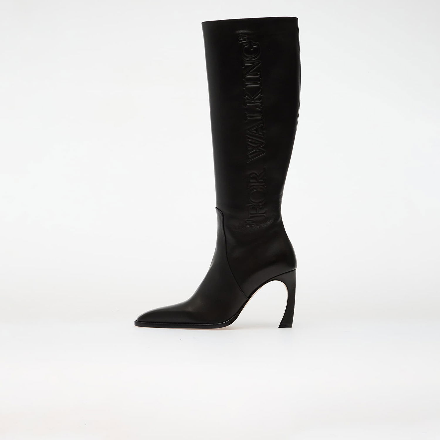 Кецове и обувки Off-White For Walking Loop Boot Black/ White Черно | OWIE04LF25LEA0011001, 0