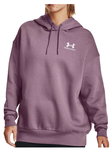 Суитчър Under Armour Essential Fleece OS Hoodie Лилаво | 1379495-500