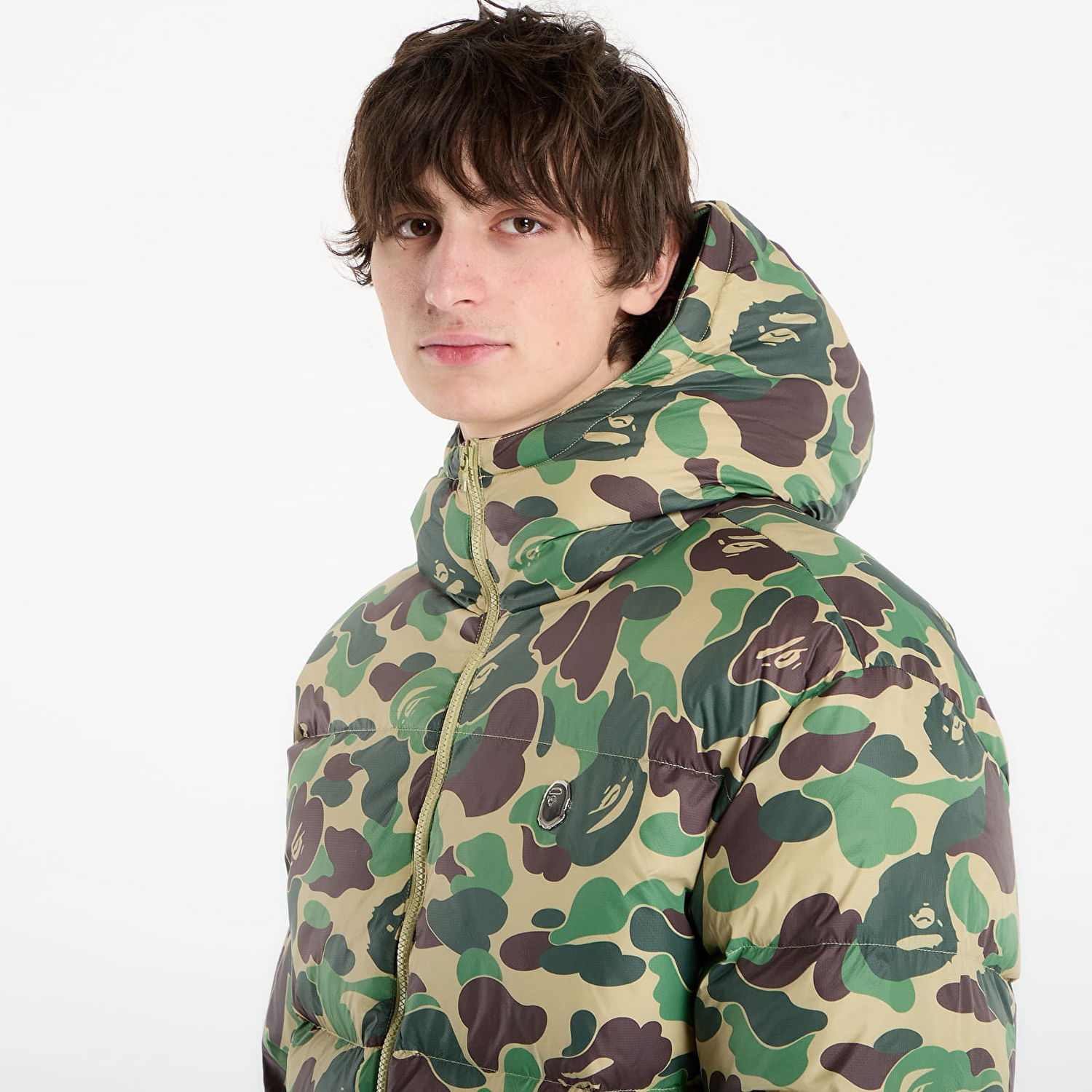 Пухо яке BAPE Abc Camo Down Jacket Многоцветен | 001DNL801304MGRN, 1