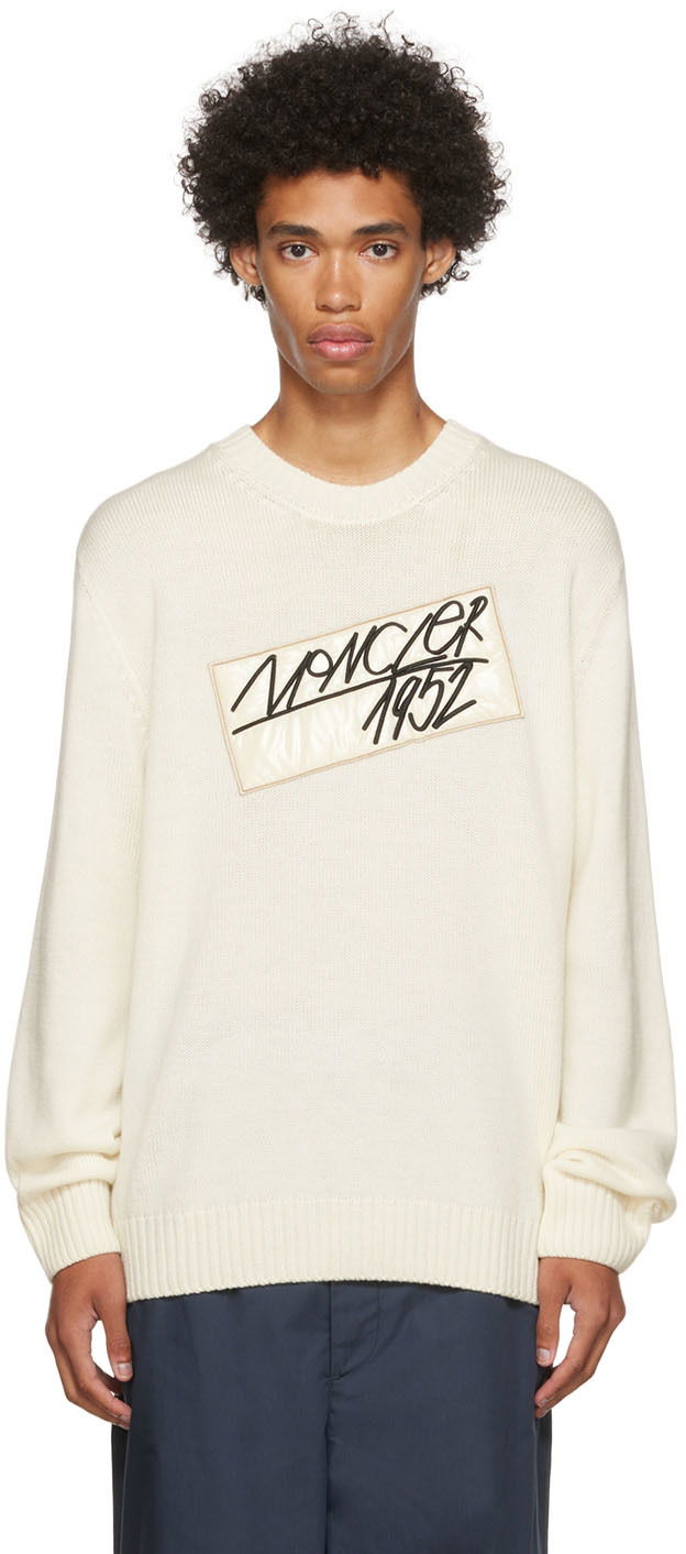 Пуловер Moncler Genius 1952 Sweater Бяло | H20929C00005M2015, 0