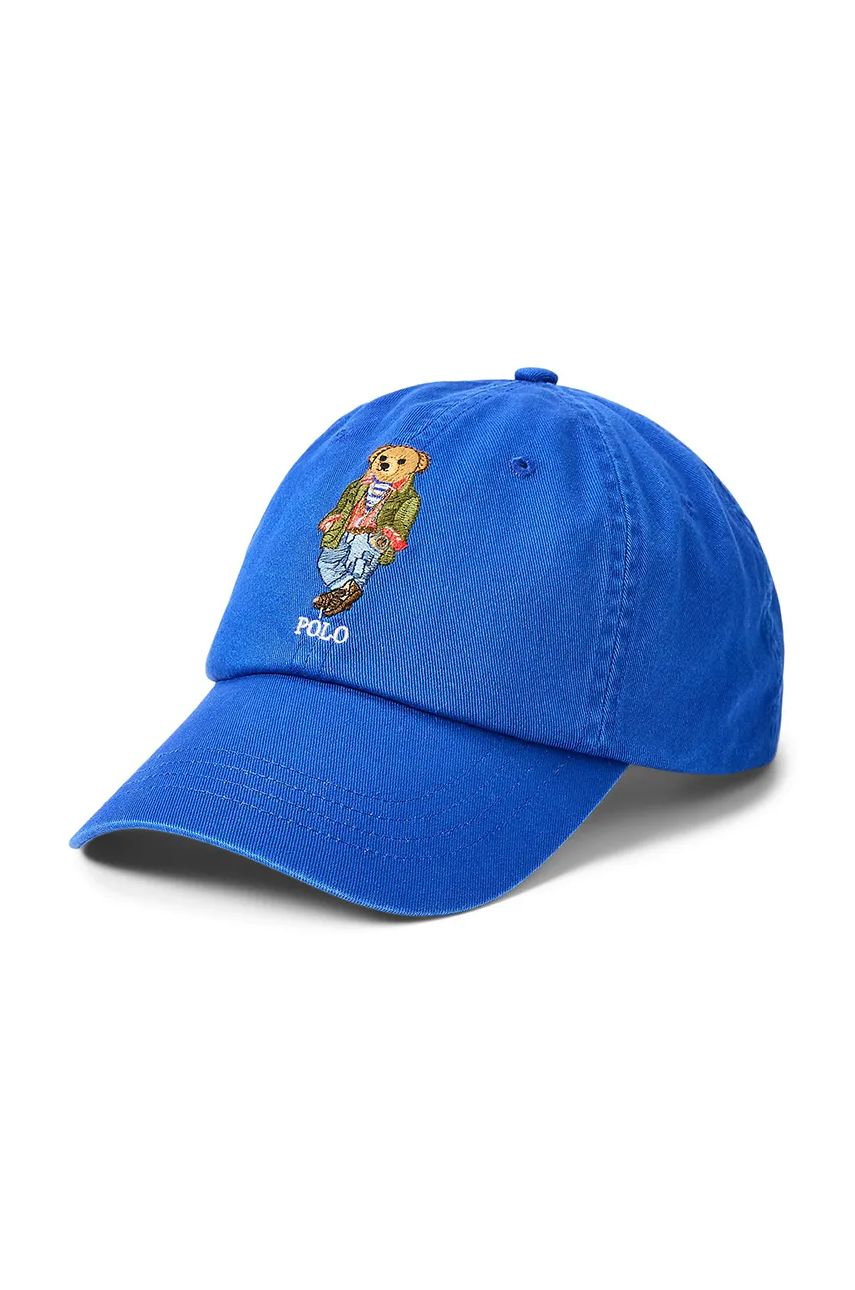 Шапка с козирка Polo by Ralph Lauren Polo Ralph Lauren Bear Baseball Cap Синьо | 710957164, 0