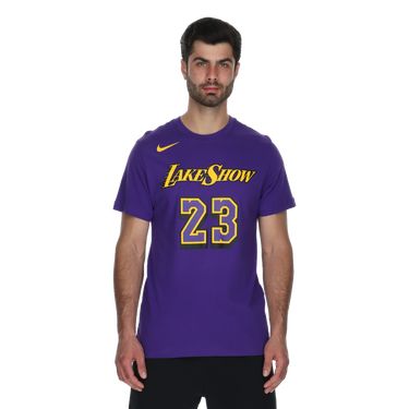 Тениска Nike Los Angeles Lakers T-Shirt Лилаво | HJ2763-507, 0