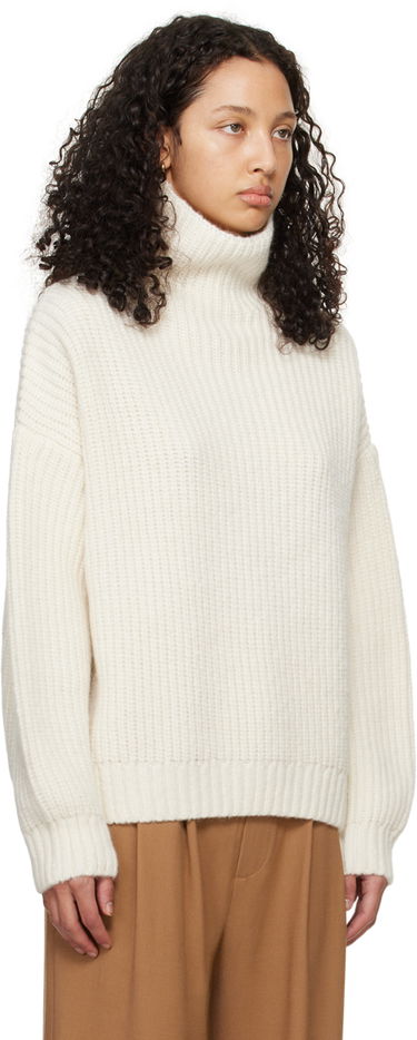 Пуловер Anine Bing ANINE BING Sydney Turtleneck Sweater Бяло | A-09-0102-120, 1
