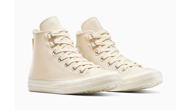 Кецове и обувки Converse Chuck Taylor All Star Leather Бежово | A13026C, 4