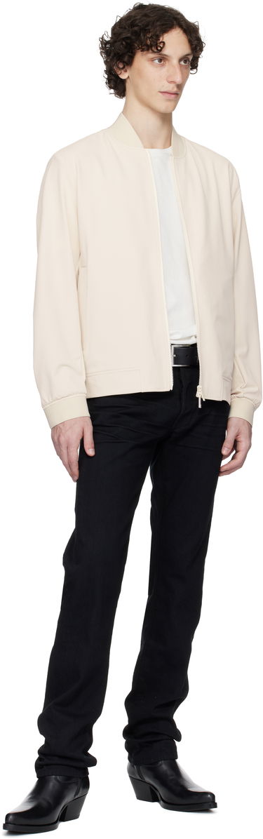 Яке бомбър BOSS Performance-Stretch Water-Repellent Jacket Бяло | 50545795, 3