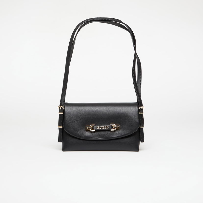 Чанта през рамо GUESS Guess Lefia Flap Shoulder Bag Черно | HWBG9644190-BLA