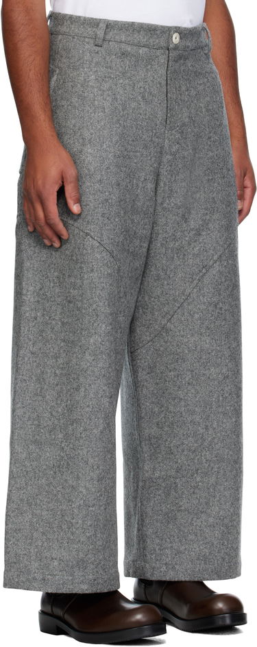 Панталони sage NATION SAGE NATION Wool Carpenter Trousers Сиво | S039 CARPENTER TROUSER WOOL MA, 1