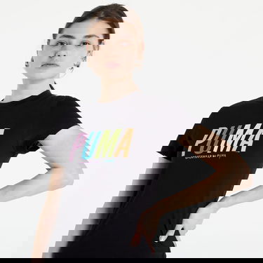 Тениска Puma SWxP Graphic Tee Черно | 53355901, 1