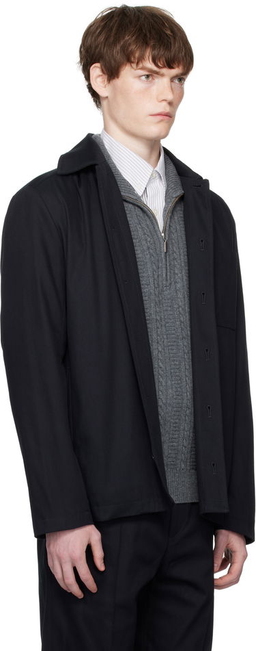Яке A.P.C. A.P.C. Jeffray Button-Up Jacket Зелено | COFCO-H02991, 4