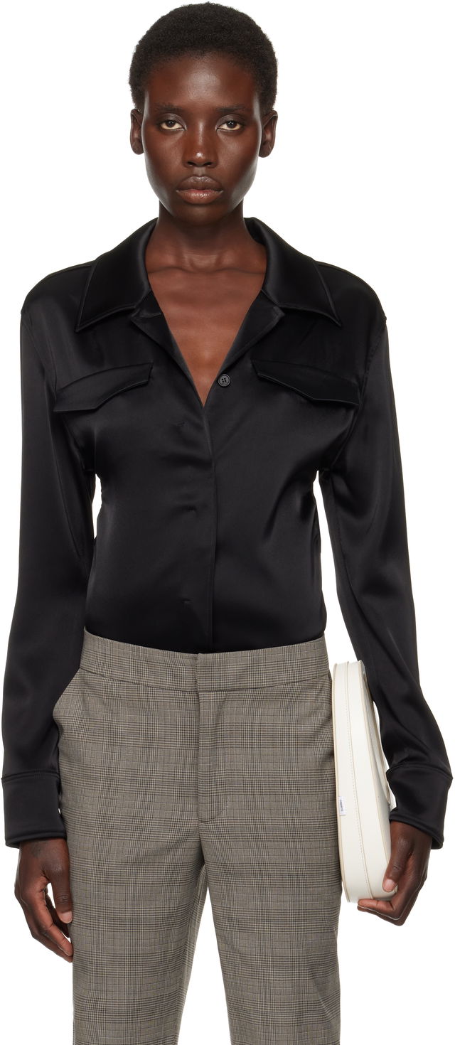 Courrèges Satin Shirt
