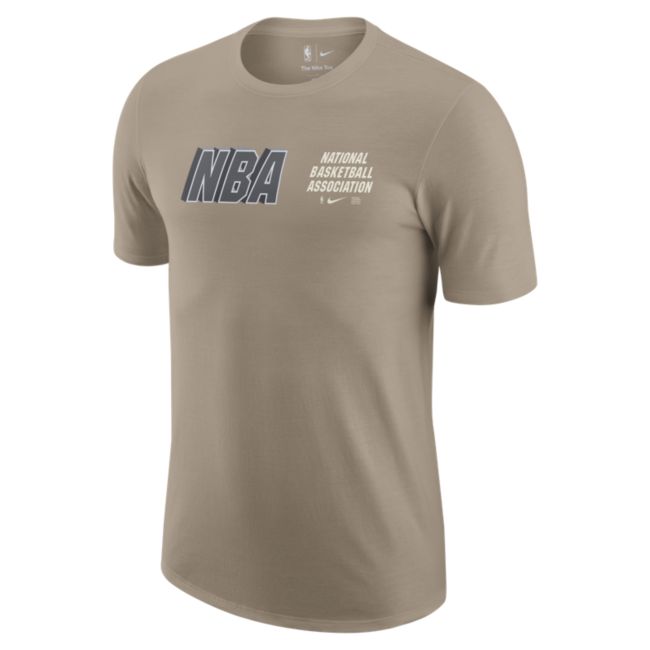 Тениска Nike Team 31 Courtside Max 90 T-Shirt Кафяво | DR6355-247, 0