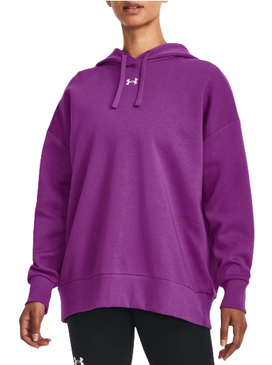 Суитчър Under Armour Rival Fleece Oversized Лилаво | 1379493-580