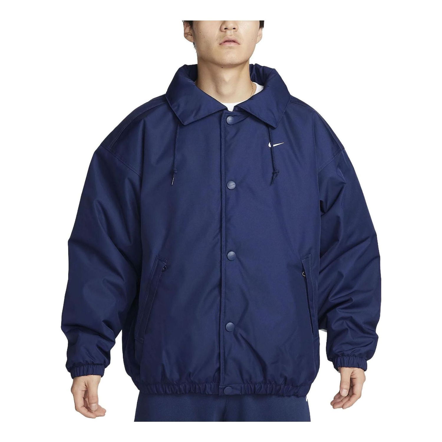 Парка Nike Sportswear Solo Swoosh Puffer Jacket Синьо | FB7853-410, 0