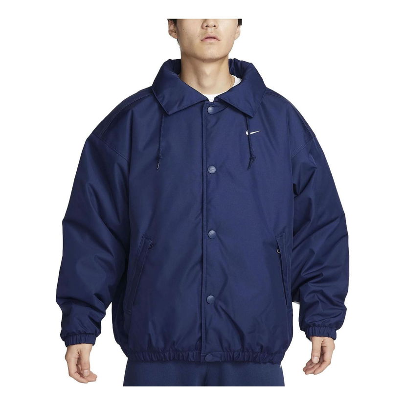 Парка Nike Sportswear Solo Swoosh Puffer Jacket Синьо | FB7853-410