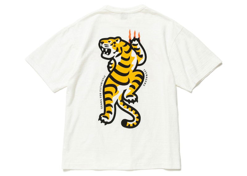 Тениска Human Made Graphic Tiger T-Shirt Бяло | HM24TE012