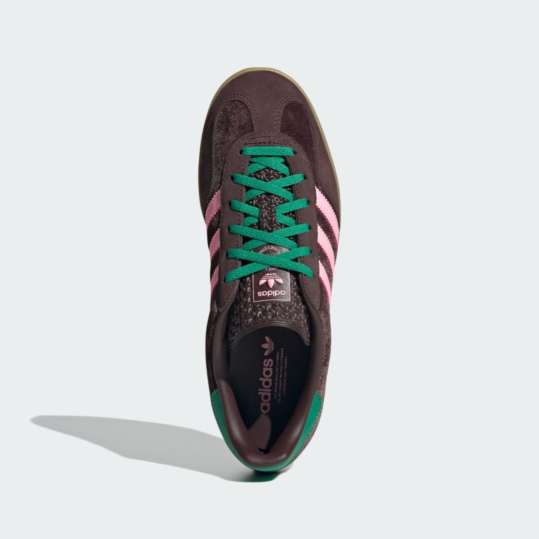Кецове и обувки adidas Originals Gazelle Indoor Кафяво | JI2714, 1