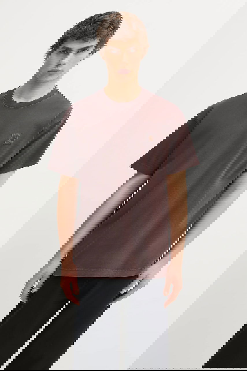 Тениска Carhartt WIP S/S Vista T-Shirt Кафяво | I030780.33HGD, 0