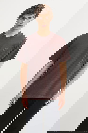 Тениска Carhartt WIP S/S Vista T-Shirt Кафяво | I030780.33HGD, 0