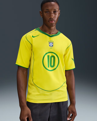 Фланелка Nike Ronaldinho Brazil 2004 Total 90 Replica Jersey Жълто | IF2941-731, 2