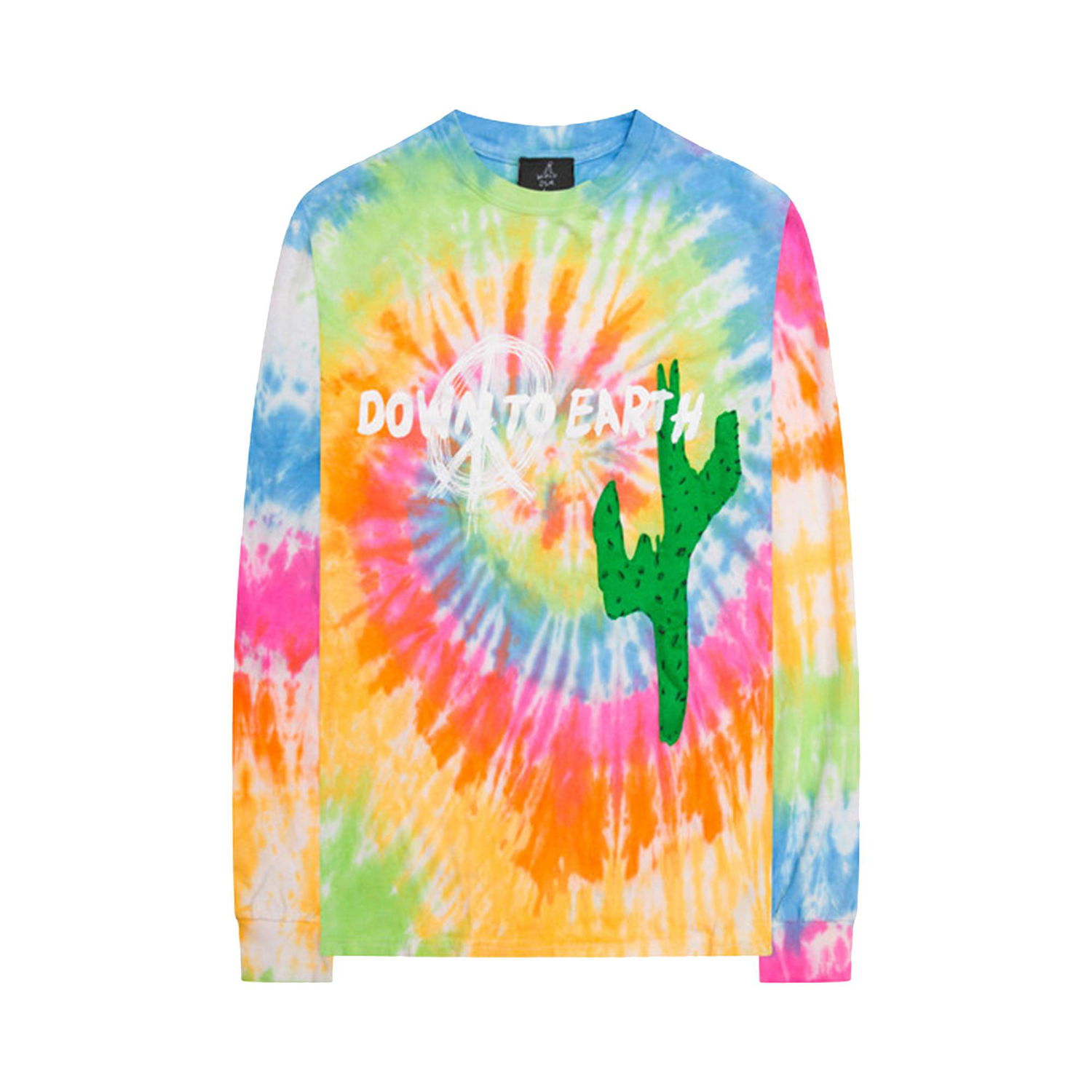 Тениска Cactus Jack by Travis Scott DSM x  Down To Earth Long-Sleeve T-Shirt Многоцветен | 1945 1SS190103ADDT TIE, 1