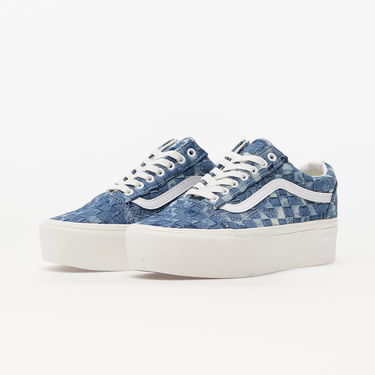 Кецове и обувки Vans Old Skool Stackform W Синьо | VN0A7Q5MB6A1, 5