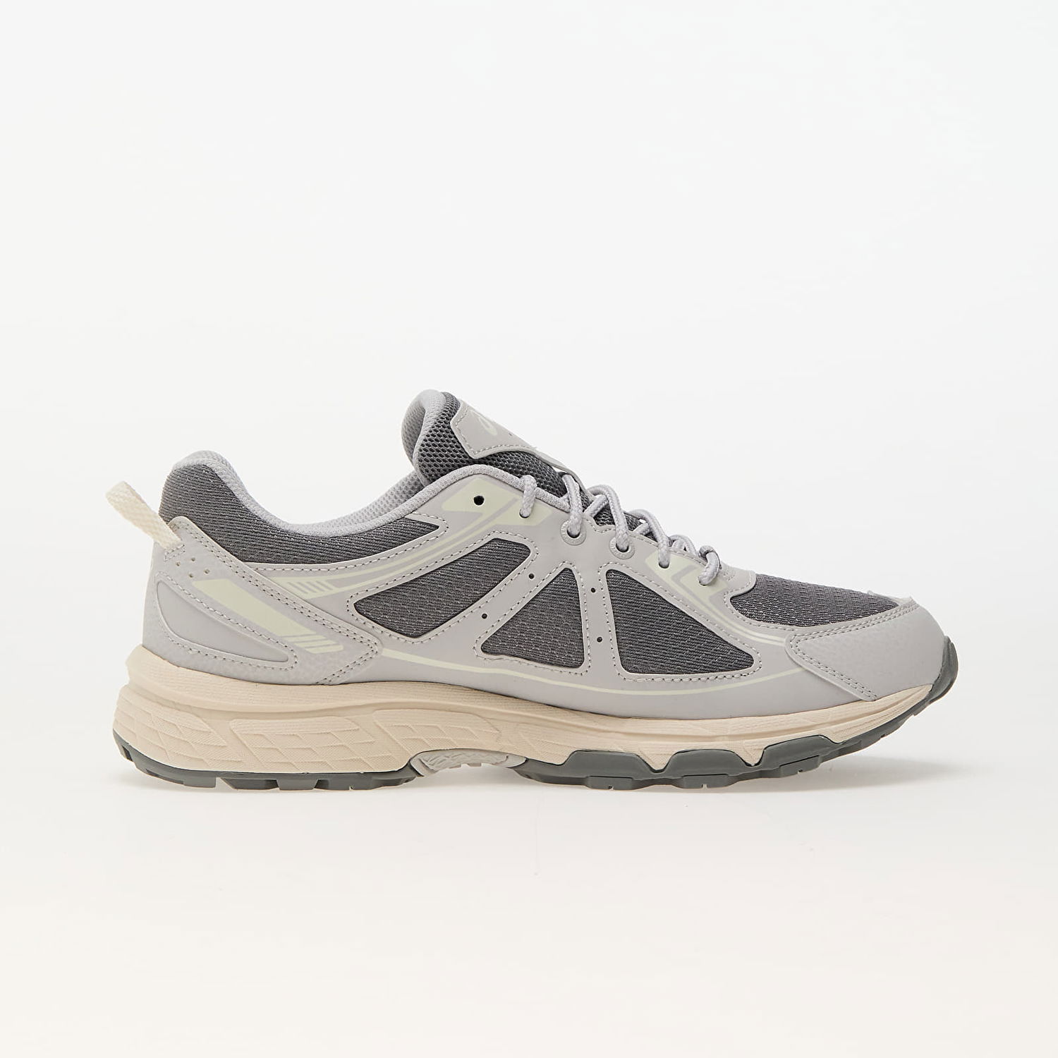 Кецове и обувки Asics Men's GEL-VENTURE 6 Sneakers in Clay Grey/Cream, Size UK 10 | END. Clothing Сиво | 1203A297-022, 1