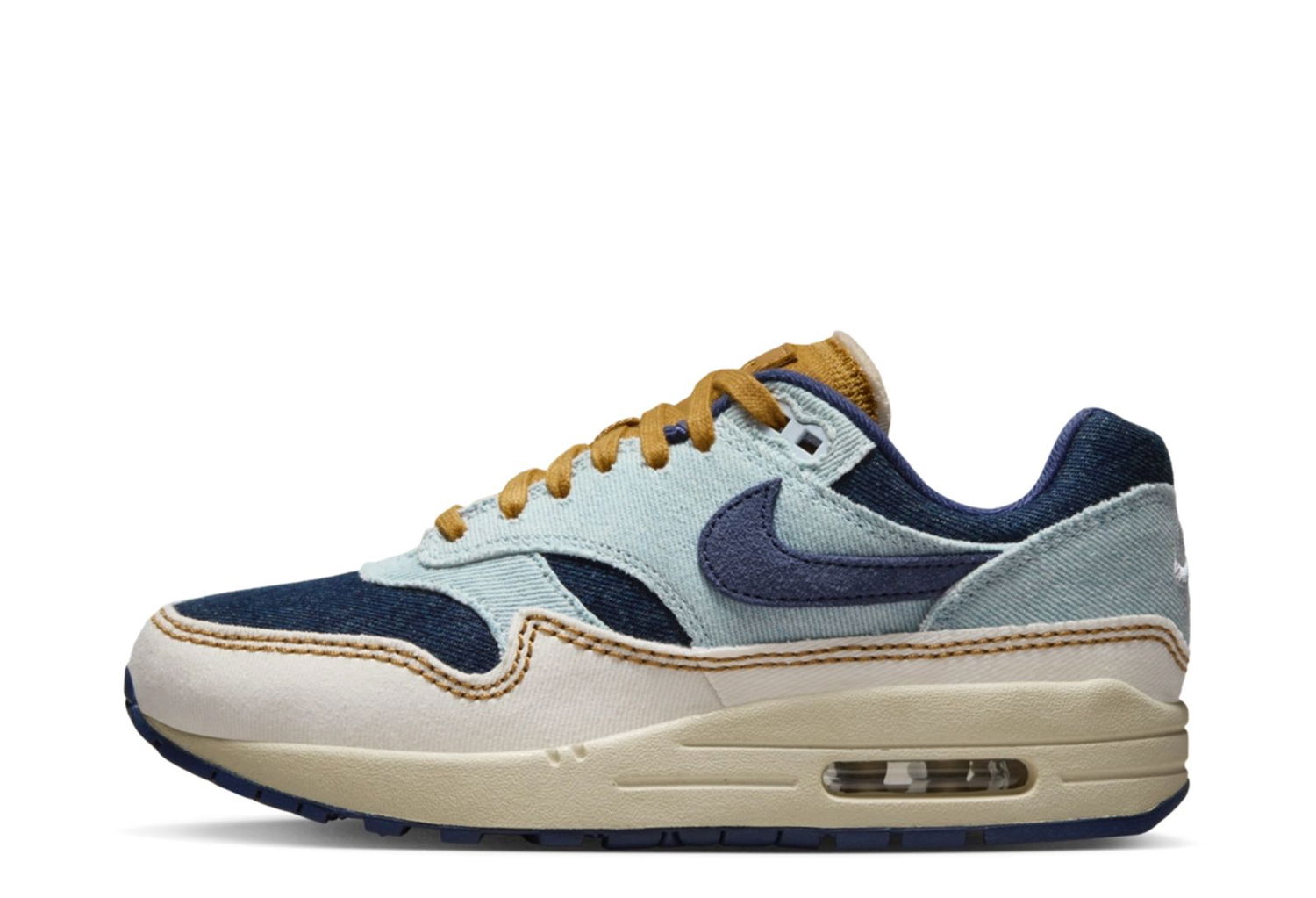 Кецове и обувки Nike Air Max 1 87 Denim "Aura" Синьо | FQ8900-440, 1