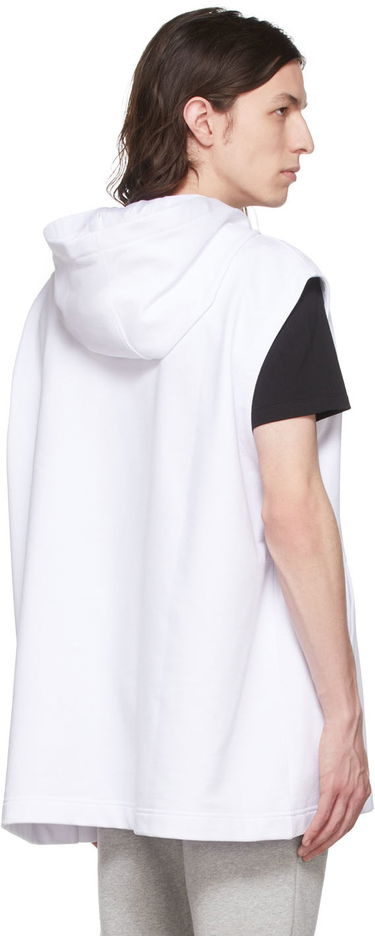 Суитчър Stella McCartney Cotton Sleeveless Hoodie Бяло | 6044523SNP32, 2