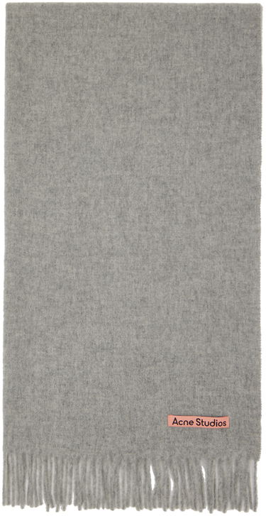 Шал Acne Studios Fringe Scarf Сиво | CA0209-, 0