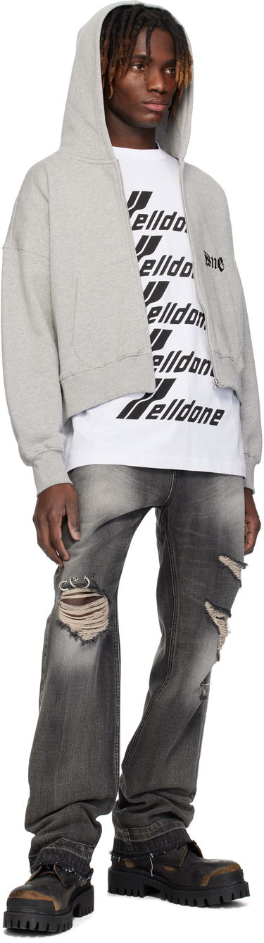 Дънки We11done We11done Distressed Jeans Сиво | WD-DP0-25-333-M-BK, 3