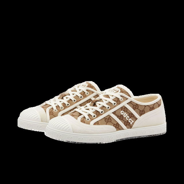 Men's Nyal Sneakers in White/Brown, Size UK 7 | END. Clothing