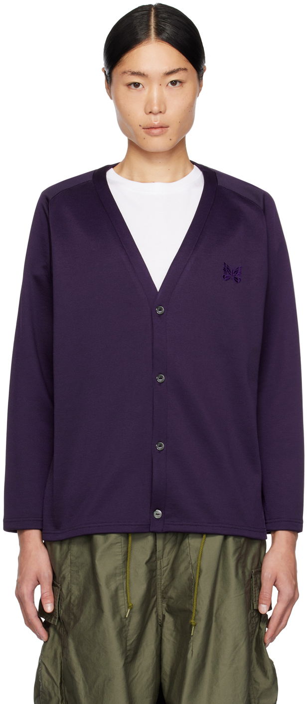 Пуловер Needles V-Neck Cardigan Лилаво | NS257, 0