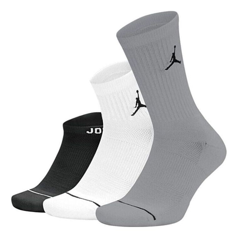 Чорапи Jordan Jordan Waterfall Socks 3-Pack Сиво | SX6274-011