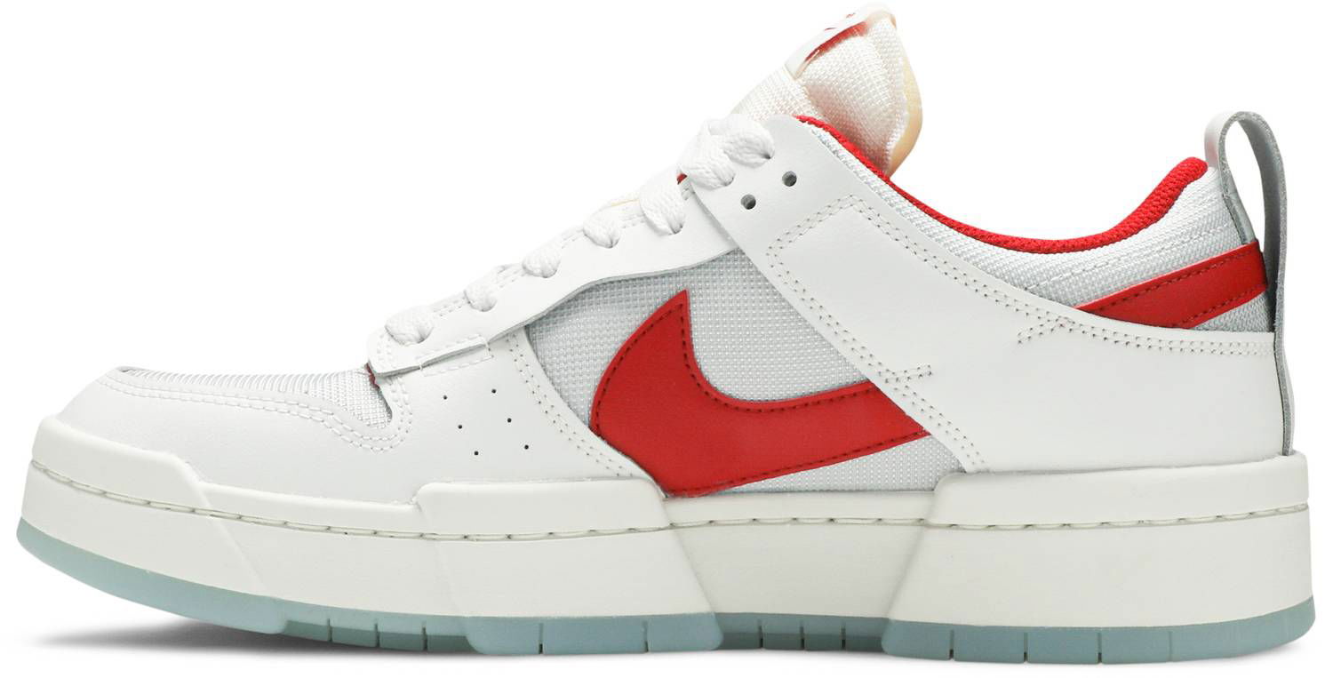 Кецове и обувки Nike Dunk Low Disrupt "White Gym Red" W Бяло | CK6654-101, 0