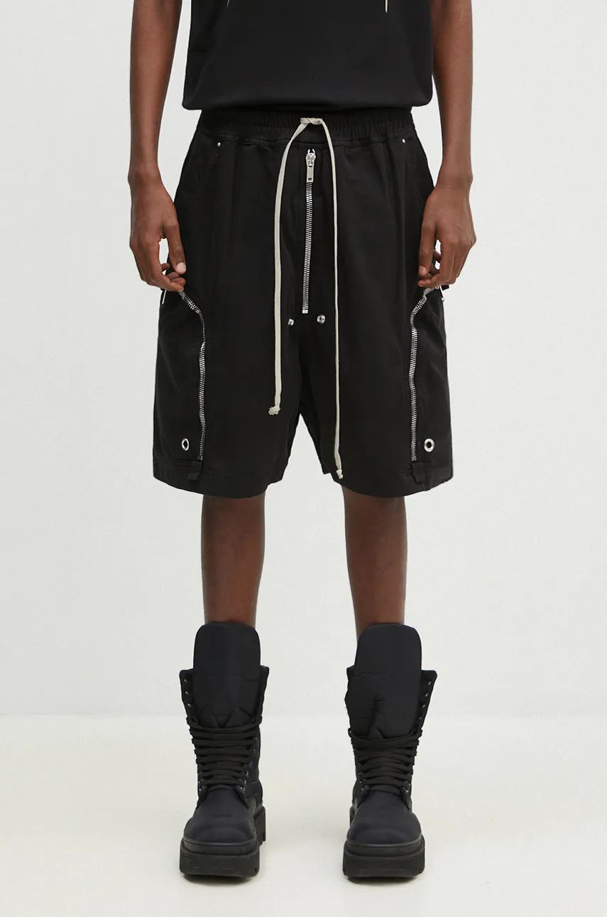 Къси панталони Rick Owens Bauhaus Shorts Черно | DU02D2389.TW, 0