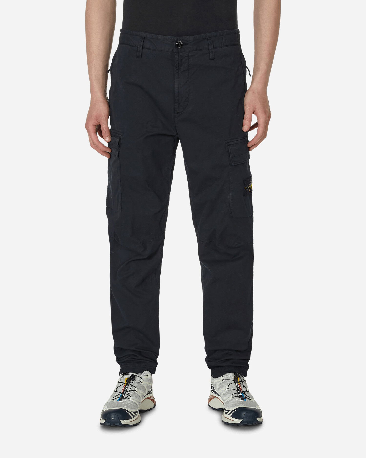 Карго панталони Stone Island Regular Tapered Cargo Trousers Тъмно синьо | MO101530410 A0020, 1