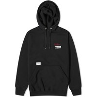 Суитчър WTAPS 10 Embroided Pullover Hoodie Черно | 232ATDT-CSM10-BLK, 1