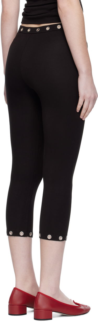 Клинове Miaou Miaou Carla Capri Leggings Черно | 1065HJBBLK, 2