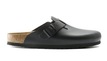 Кецове и обувки Birkenstock Boston Natural Leather Черно | 60193, 3
