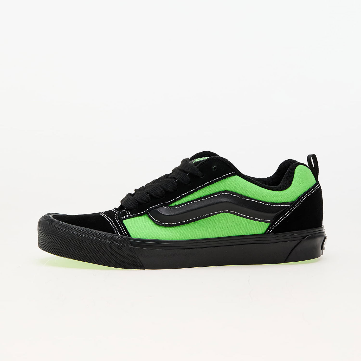 Кецове и обувки Vans Knu Skool 2-Tone Black/ Green Зелено | VN0009QCYJ71, 0