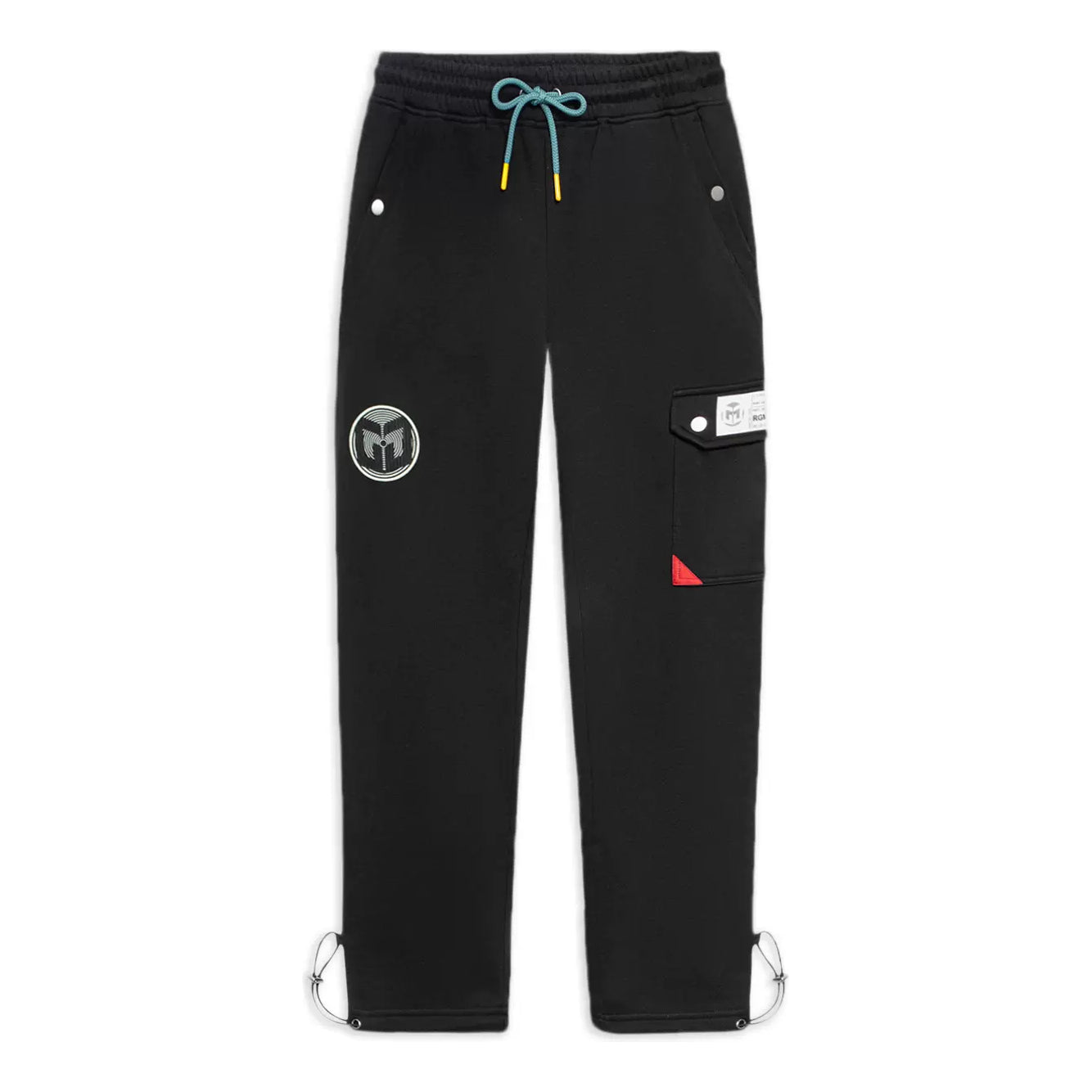 Карго панталони Li-Ning CJ McCollum Graphic Straight Sweatpants Черно | AKLRF57-2, 0