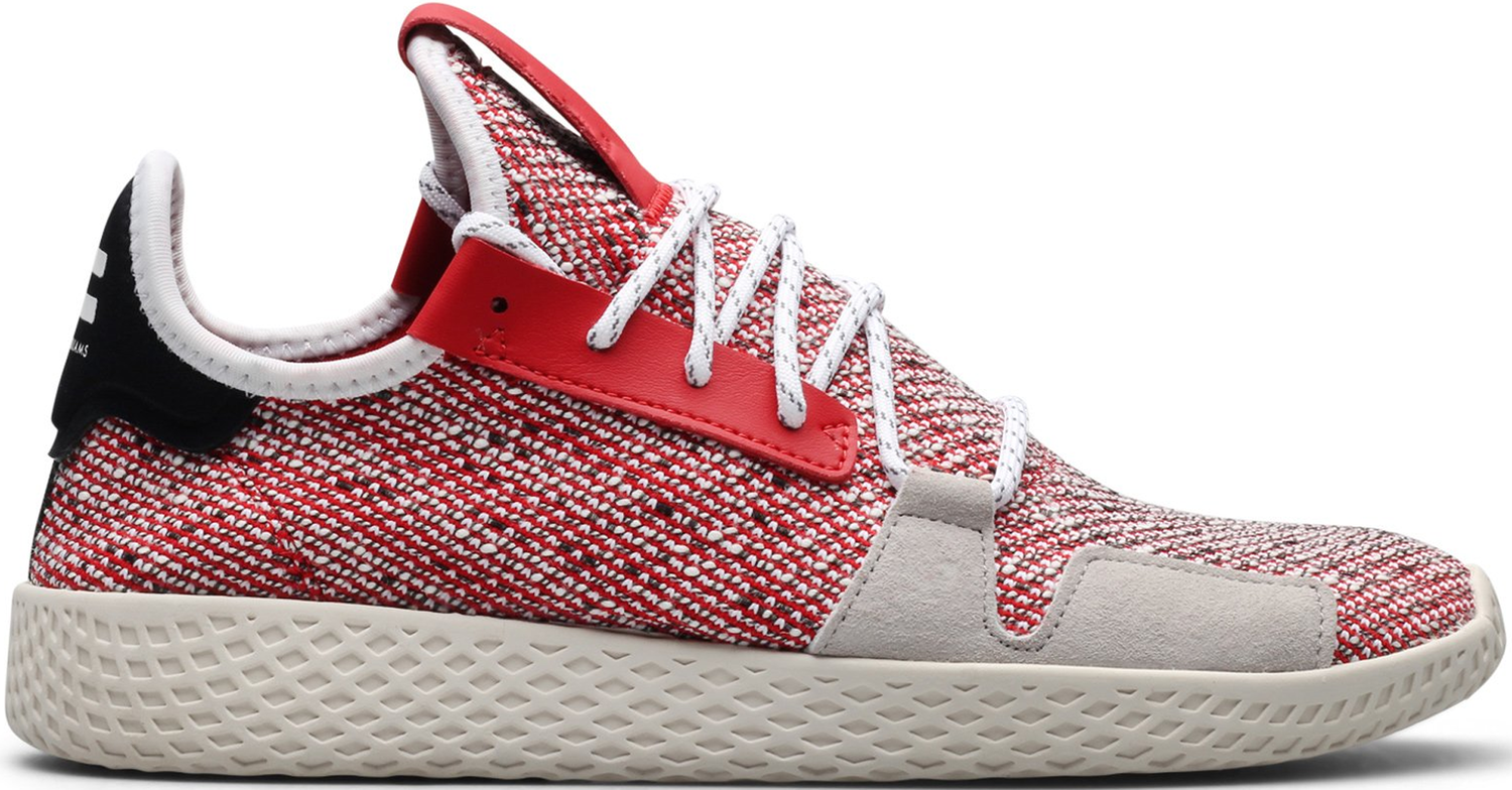 Кецове и обувки adidas Originals Tennis Hu V2 x Pharrell Williams Червено | BB9542, 0