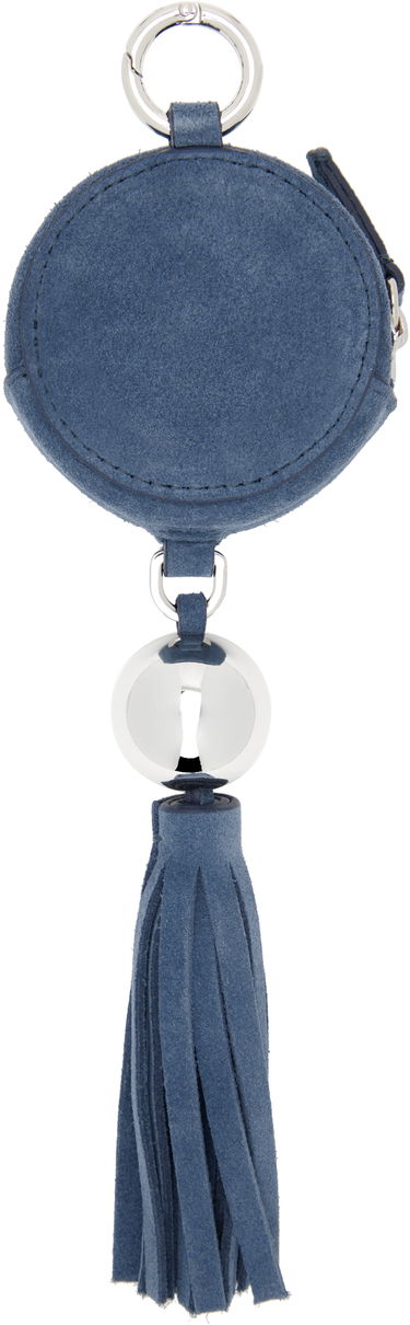 Ключодържатели KIKO KOSTADINOV Kiko Kostadinov Orb Suede Coin Pouch with Tassel Синьо | KKWSS25SL03-140, 1